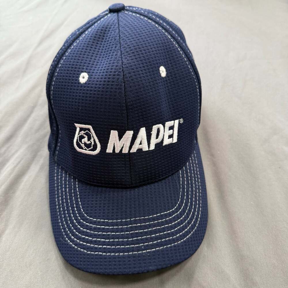 IndyCar Andretti Mapei Sponsor Adjustable Hat Cap Navy